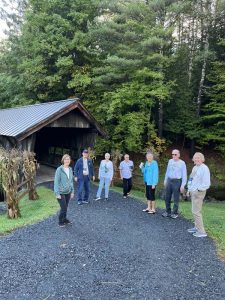 People standing outdoors